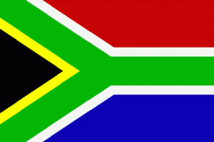 Flagge Südafrika